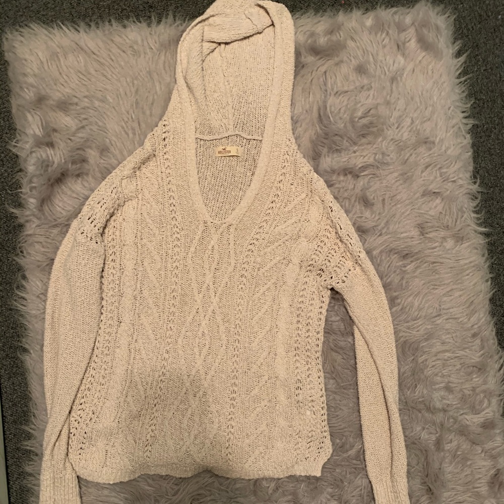 Sweater with a hood